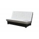 Banquette Clic Clac 140 KHARA matelas Dunlopillo latex