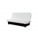 Banquette Clic Clac 130 MELI matelas Dunlopillo mousse